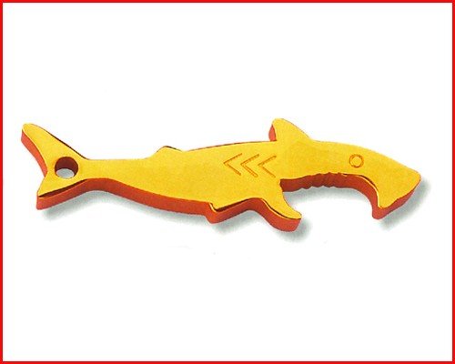 創意 開瓶器鑰匙圈 鋅合金 鯊魚造形開瓶器 精緻小巧 廠家直銷 可加印logo 最佳促銷贈品