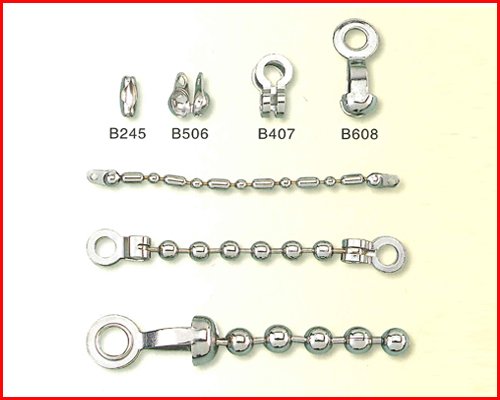 工廠供應 珠鏈配件 可搭 圓珠鏈 米珠鏈 長短珠鏈 彩色珠鏈 等 金屬珠鍊配件 低價供應